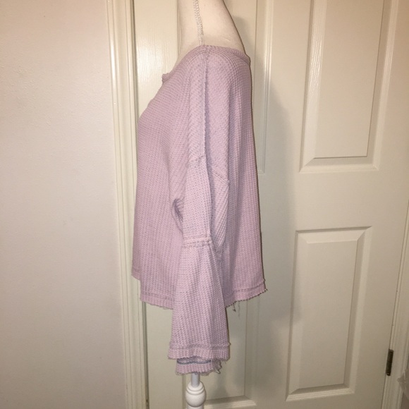 We The Free Oversized Waffle Textured Top - Picture 7 of 9